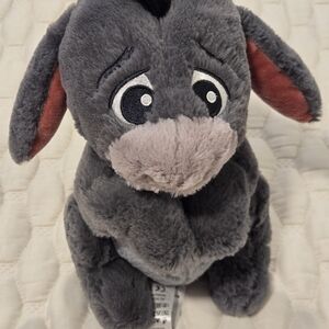 Disney Merchandise Eeyore Bashful Eyes Grey Soft Plush Stuffed Animal